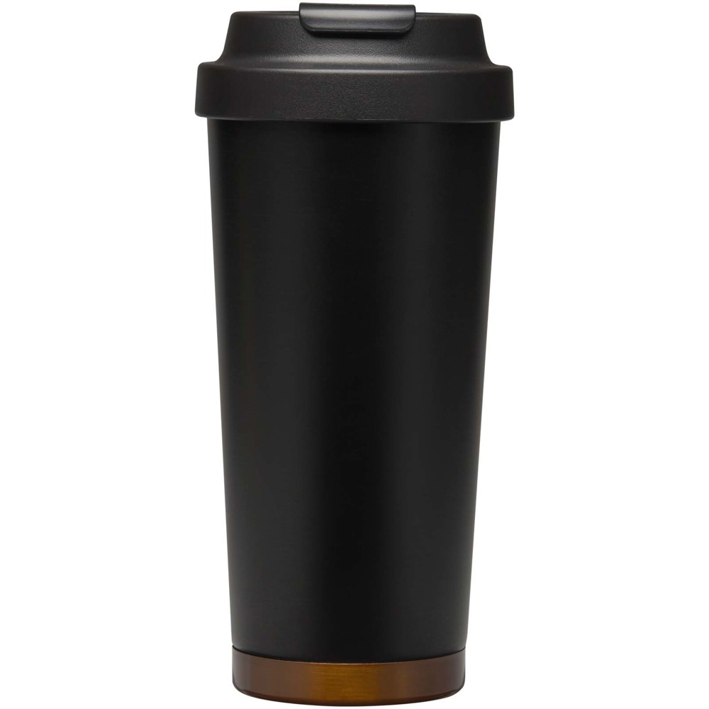 Gobelet isotherme à double paroi en acier inoxydable recyclé RCS Hampton, 480 ml
