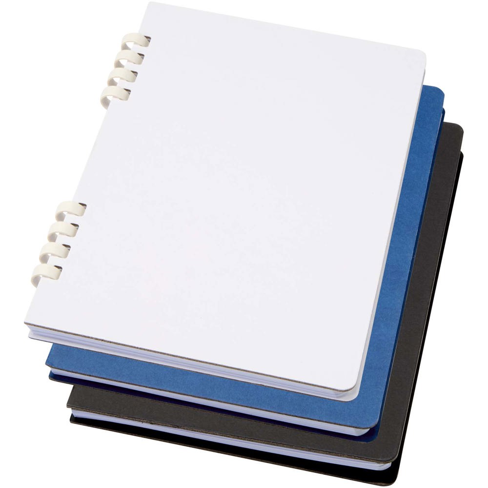Fil A5 Hardcover RCS recyceltes Spiralnotizbuch schwarz