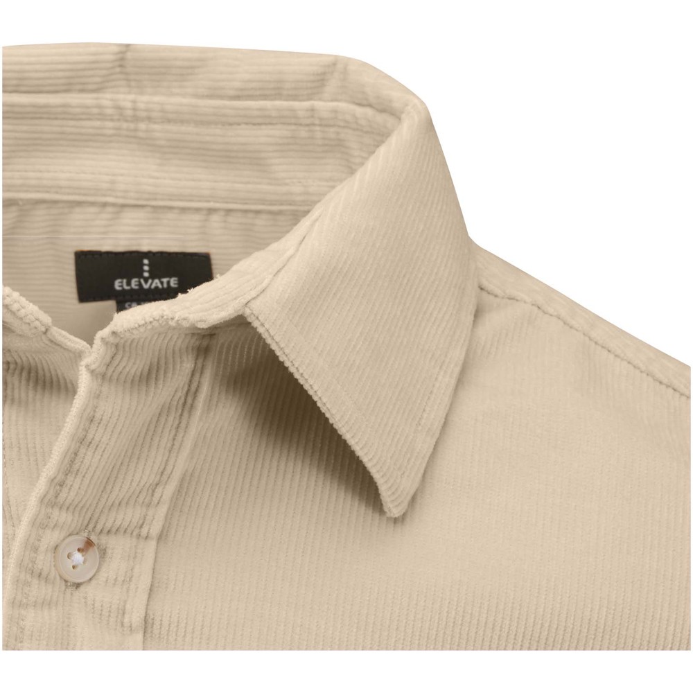 Alum 252 g/m² Hemd aus Cord Unisex oatmeal