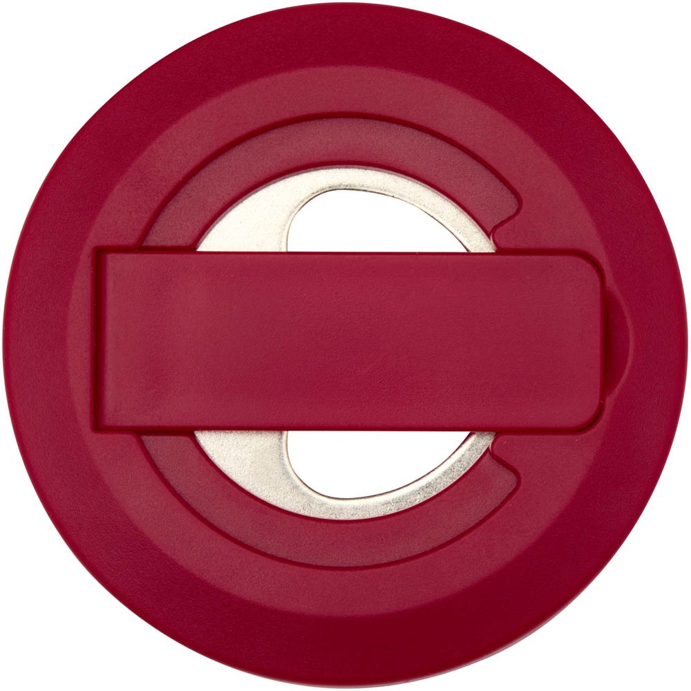 Ain Magnetische Smartphonehalterung aus recyceltem Kunststoff mit Flaschenöffner rot