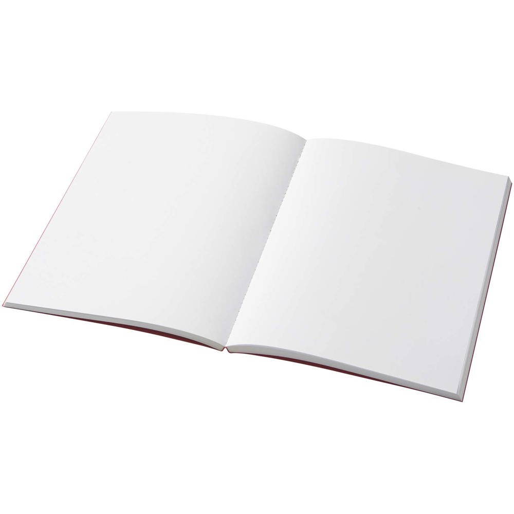 Novella Austen A5 Softcover Notizbuch aus Recyclingmaterial – 100 Blatt rot