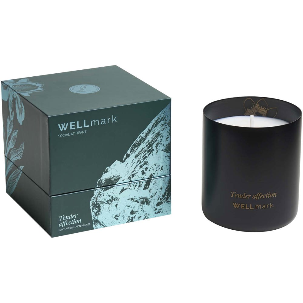 Bougie parfumée Wellmark noir