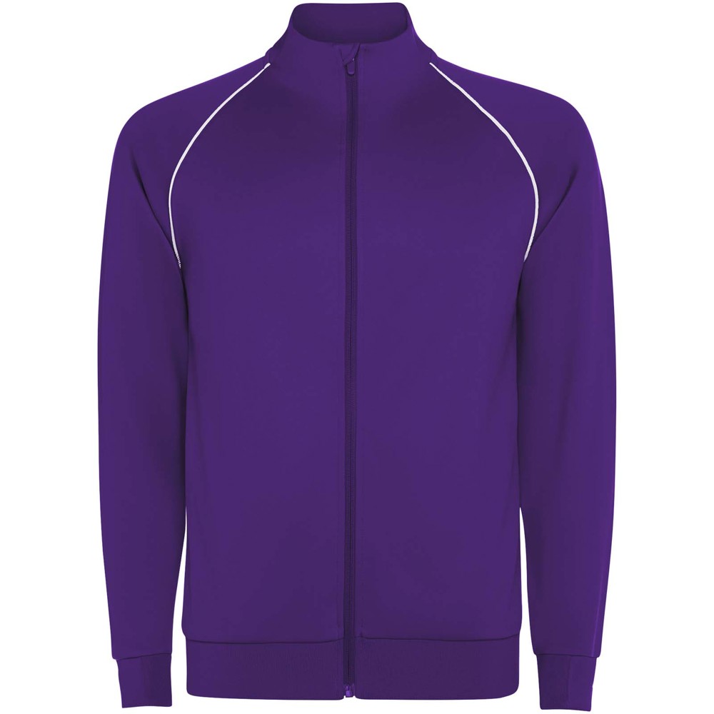 Valier Kinder Sweatshirt mit durchgehendem Reissverschluss malve