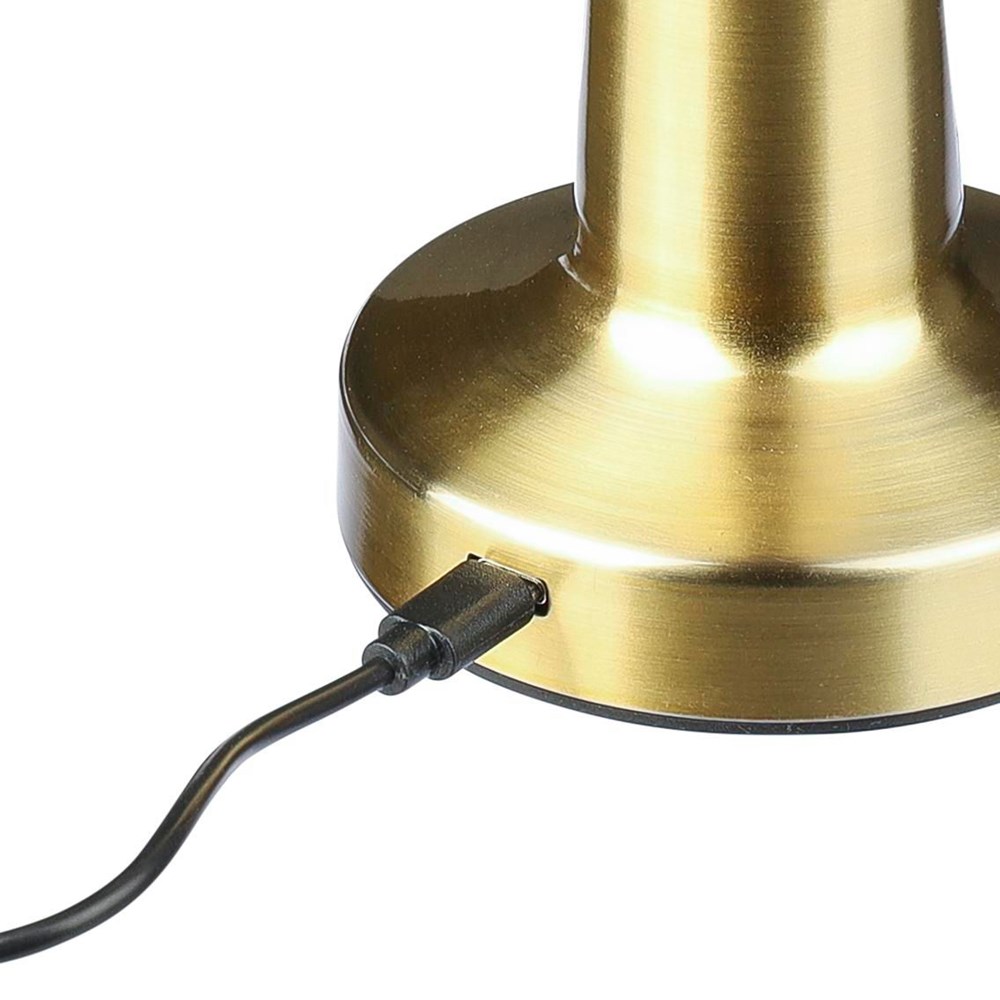 Lampe de table en métal et ABS Fiorella