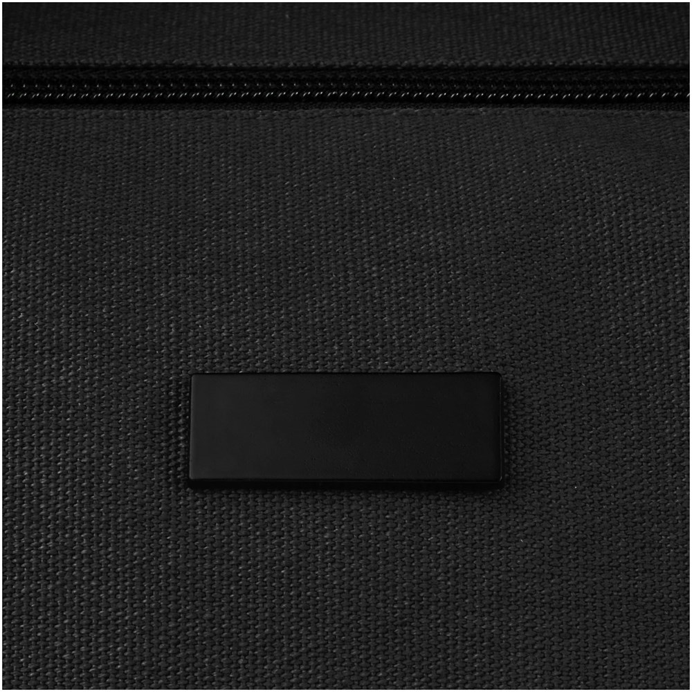 Joey Reisetasche aus GRS recyceltem Canvas 25 L schwarz