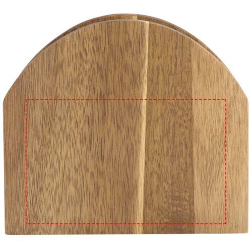 Porte-serviettes en bois d'acacia