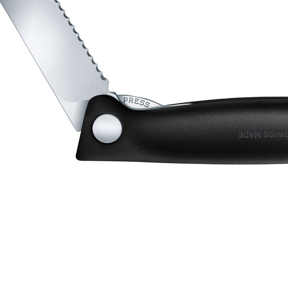Picknickmesser Victorinox Zusammenklappbar Classic schwarz