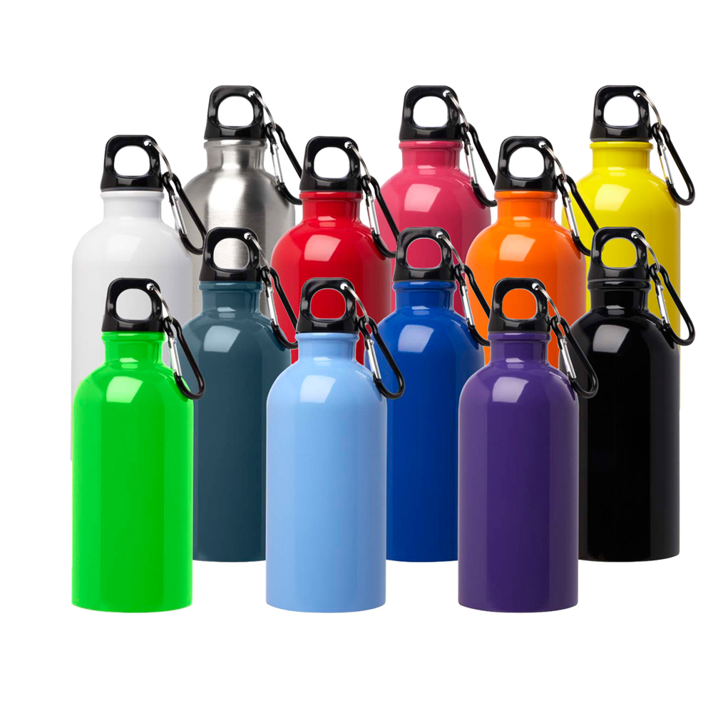 Trinkflasche 400 ml 360 Grad gelb