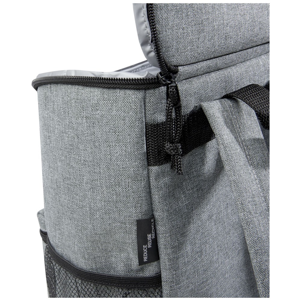 Tundra GRS rPET Kühlrucksack 12L heather grau