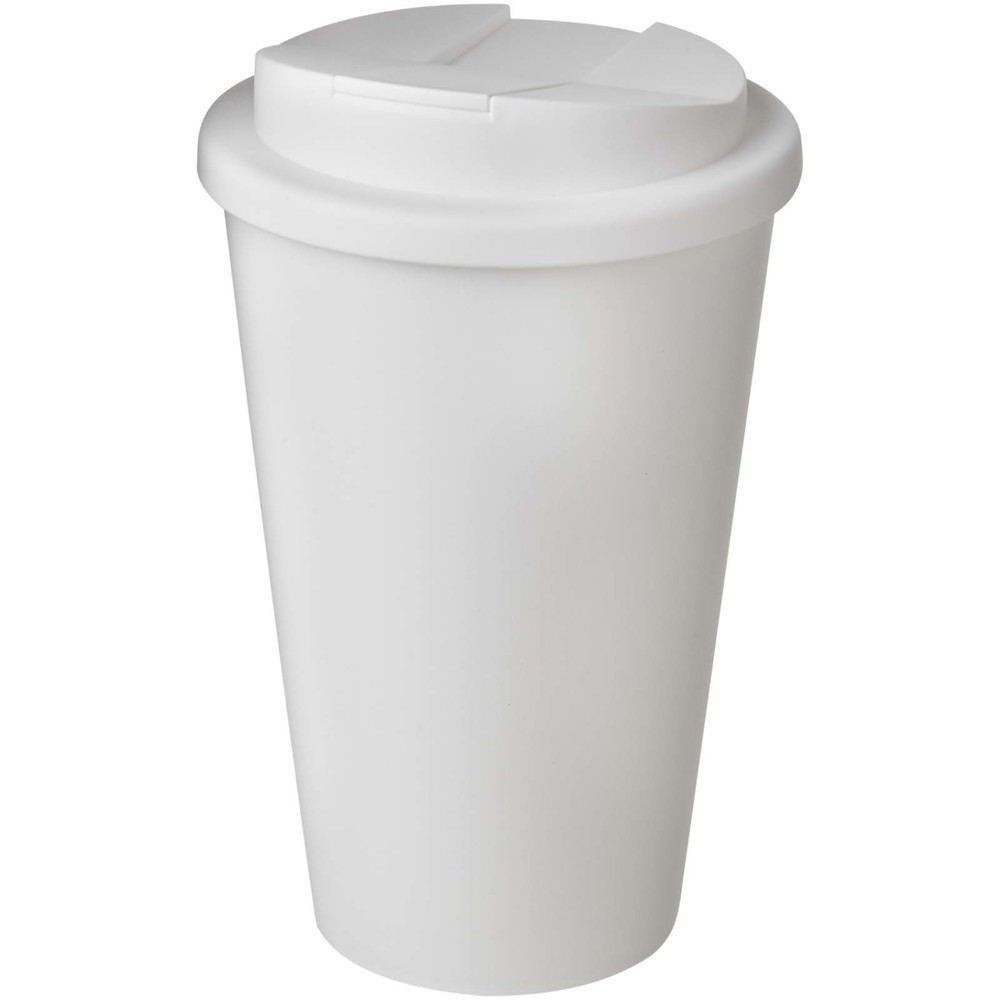 Gobelet isotherme Americano® POP 350 ml avec couvercle anti-éclaboussures Blanc