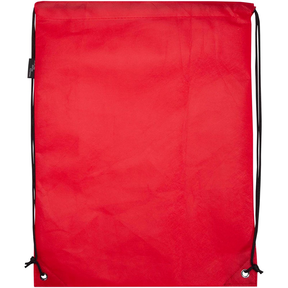 Evergreen Sportbeutel aus recyceltem GRS Non Woven 5 L rot