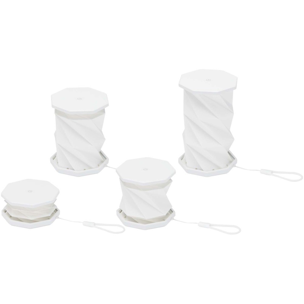 Lampe de table pliable Celestia en plastique recyclé