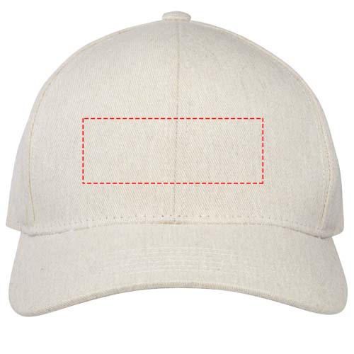 Opal 6 Segmenten Aware™ recycelte Kappe oatmeal