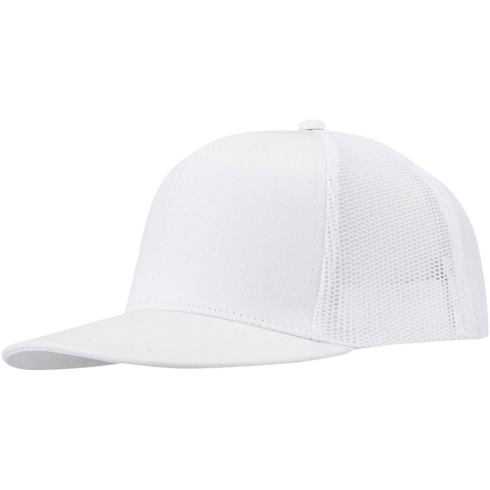 Drift Snapback Kappe mit 6 Segmenten, 260 g/m2 weiss