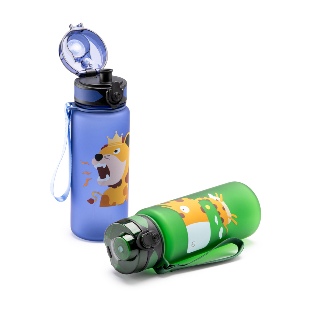 Trinkflasche Wildlife blau