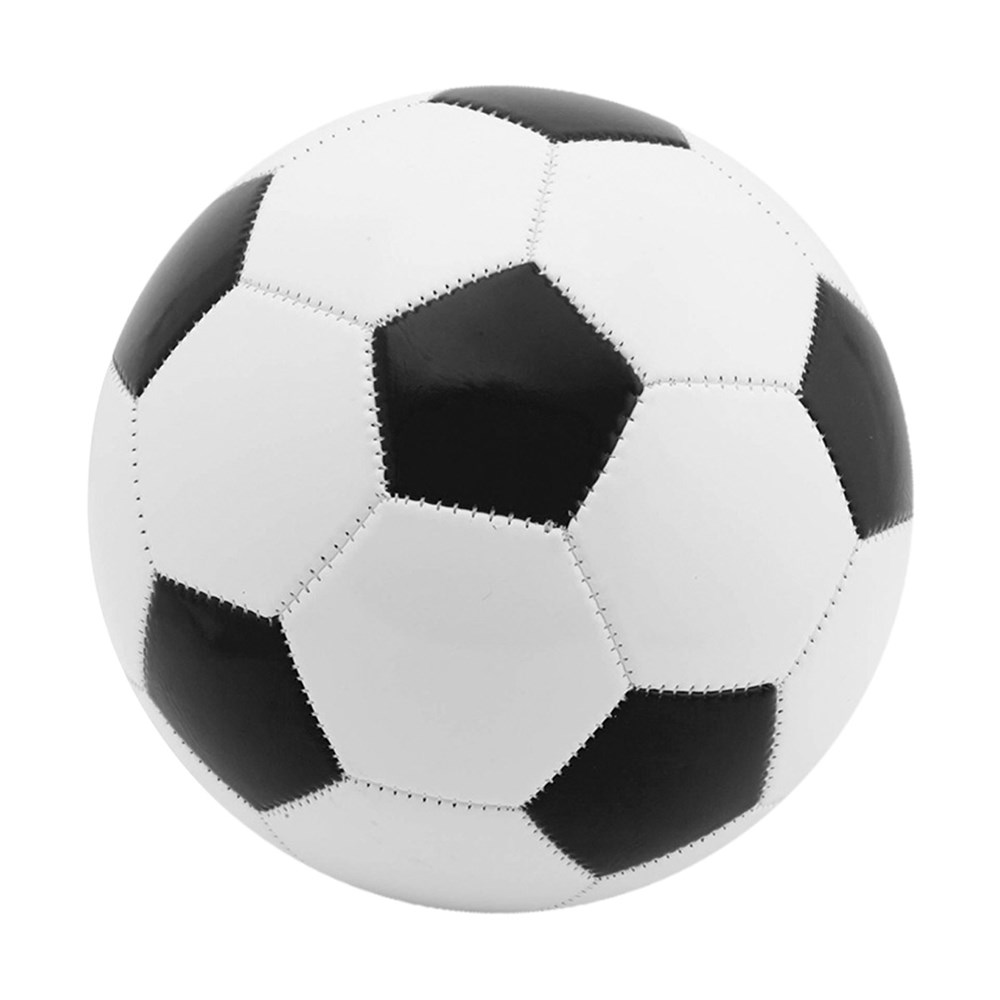 Fussball Retro weiss/schwarz