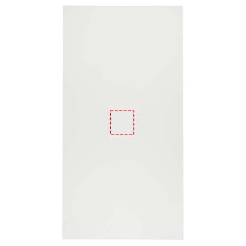 Serviette de sport Lucas en rPET 50 x 100 cm Blanc