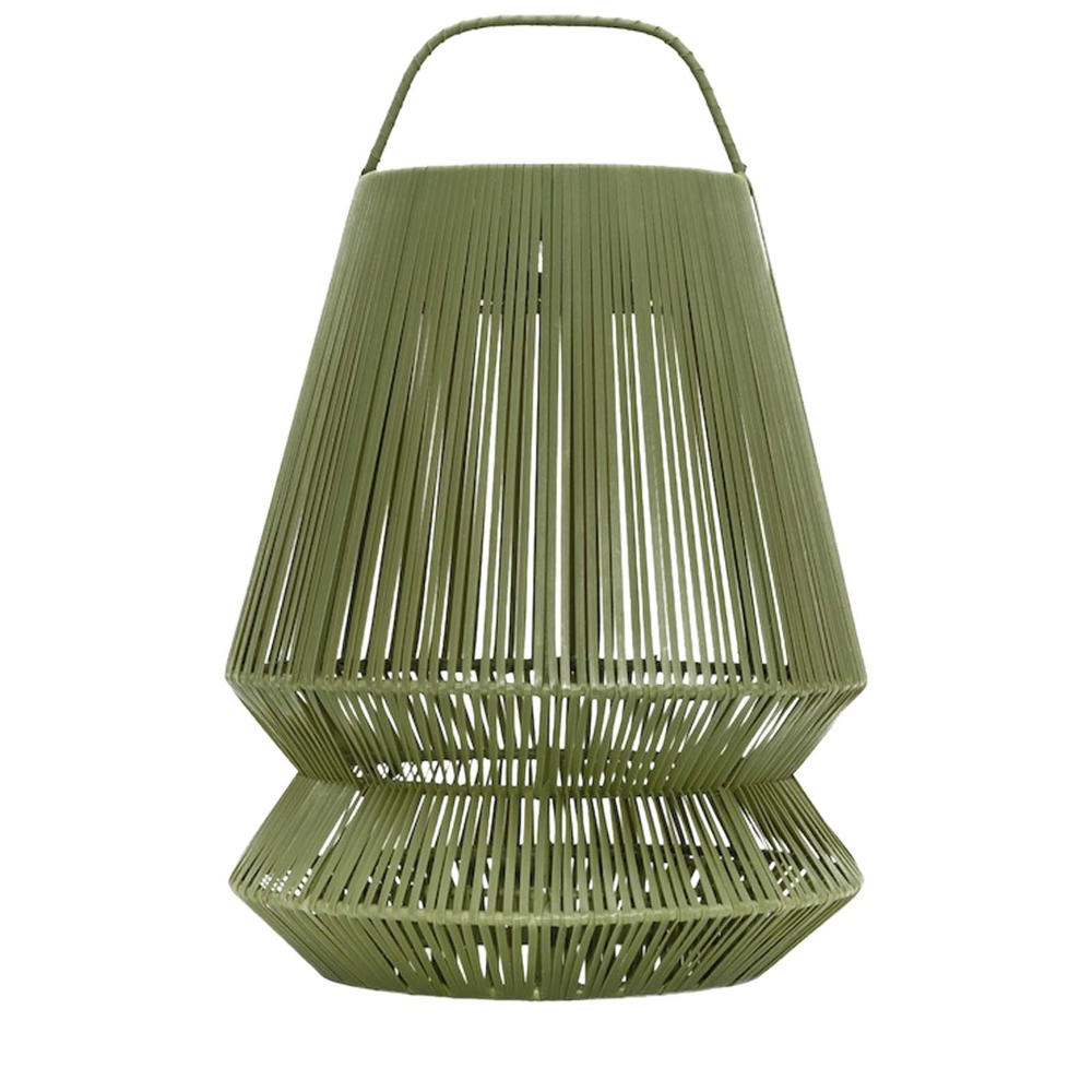 Abat jour portable recyclé Originalhome Lampion vert