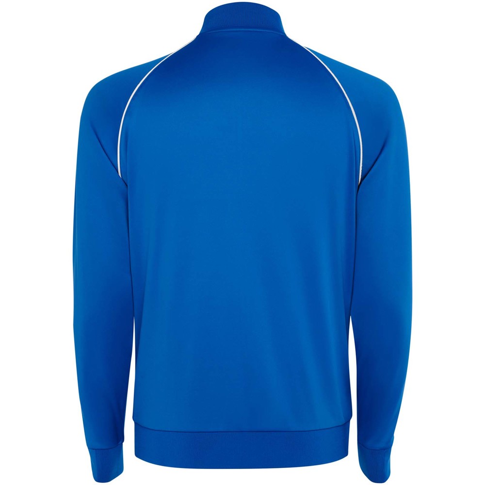 Valier Kinder Sweatshirt mit durchgehendem Reissverschluss royalblau