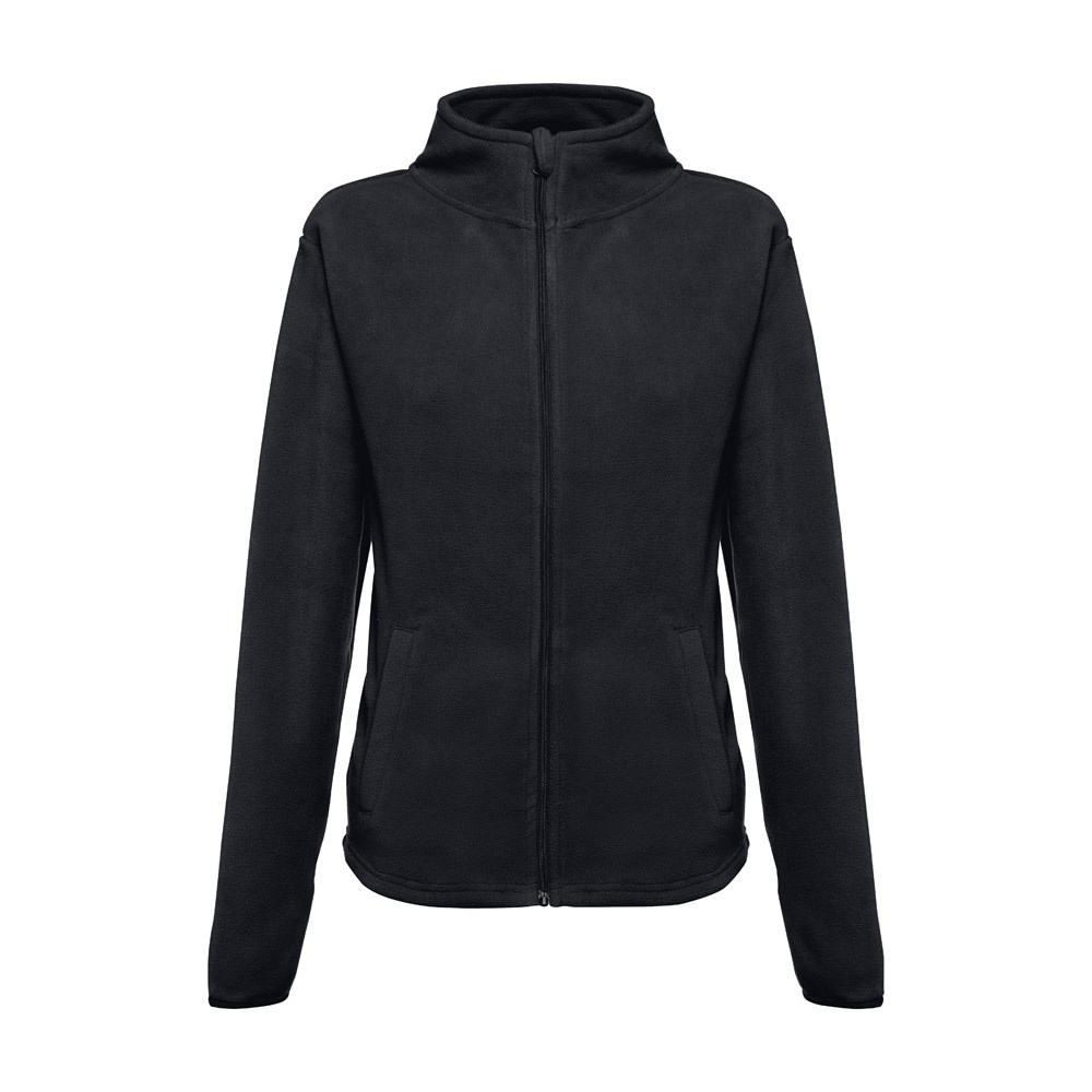 THC HELSINKI WOMEN Polarfleecejacke aus Polyester mit Gürtel für Damen Schwarz