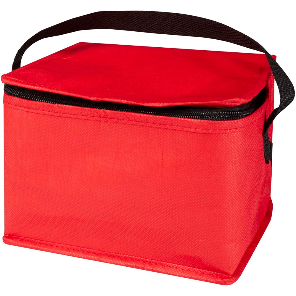Spectrum Kühltasche aus recyceltem GRS Non Woven für 6 Dosen 4 L rot
