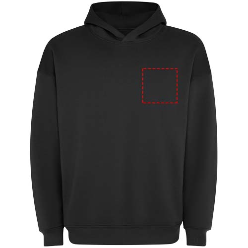 Otto Oversize Hoodie Unisex Schwarz
