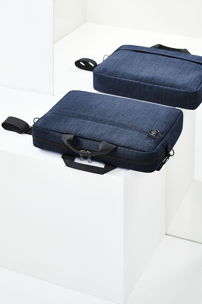 Notebook-Tasche EUROPE blau meliert