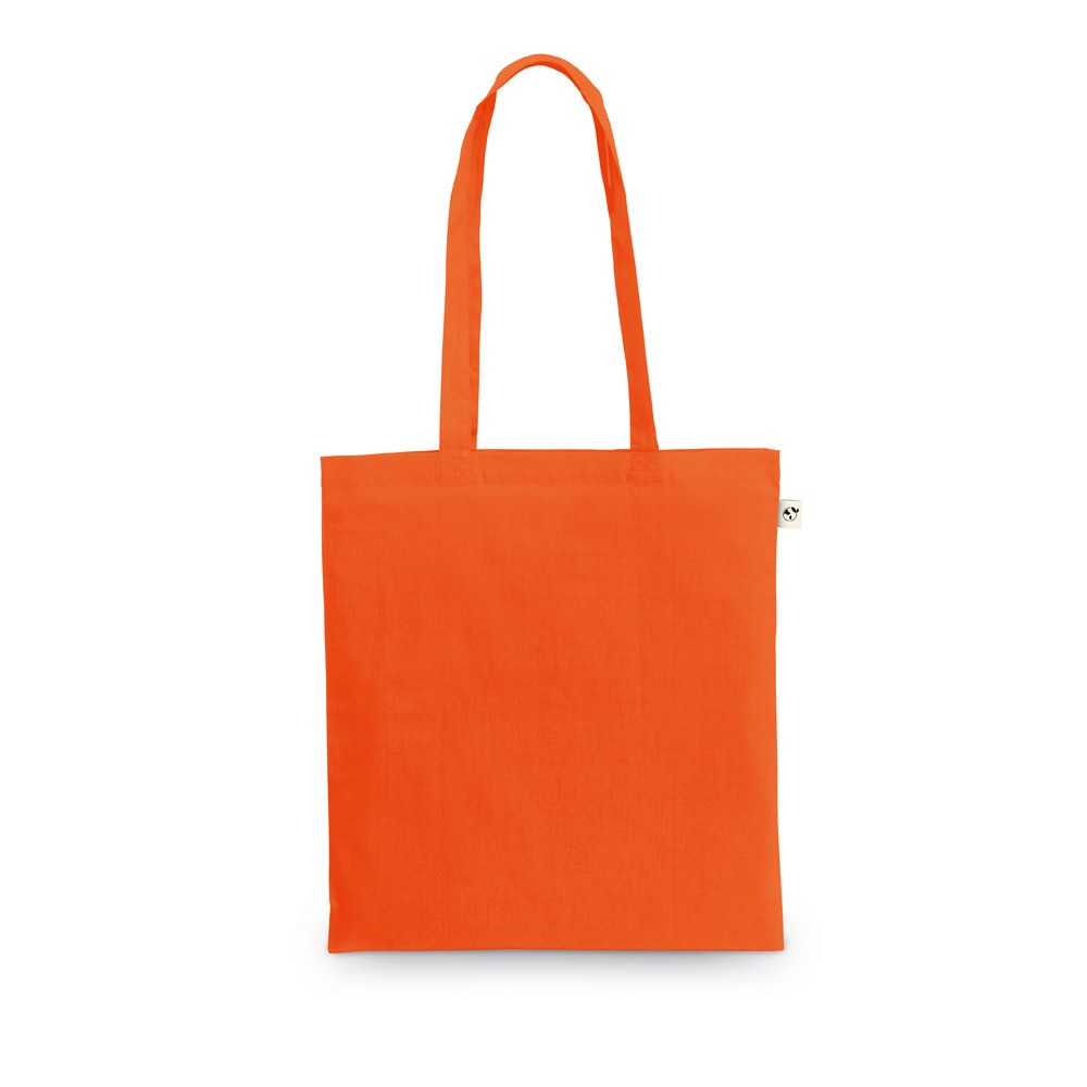 MEXICO Sac fabriqué à partir de coton recyclé (70%) et polyester (30% rPET) (150 g/m²) Orange