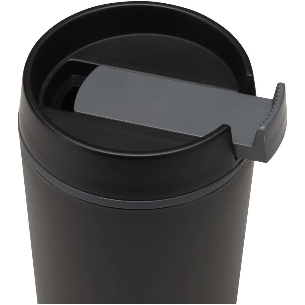 Gobelet en plastique à double paroi Sedona, 480 ml Noir