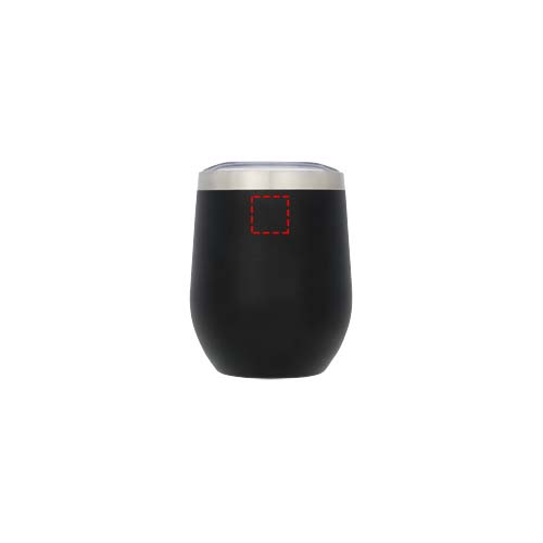 Corzo 350 ml Kupfer-Vakuum Isolierbecher schwarz