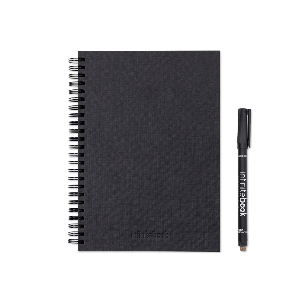 STARTER KIT INFINITEBOOK A5 PLANNER TEXTURE. Set bestehend aus einem Infinitebook mit Hardcover, ein