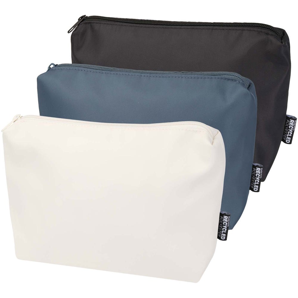 Trousse de toilette de voyage Trip Aware™ de 2 L en matériaux recyclés Hale Blue