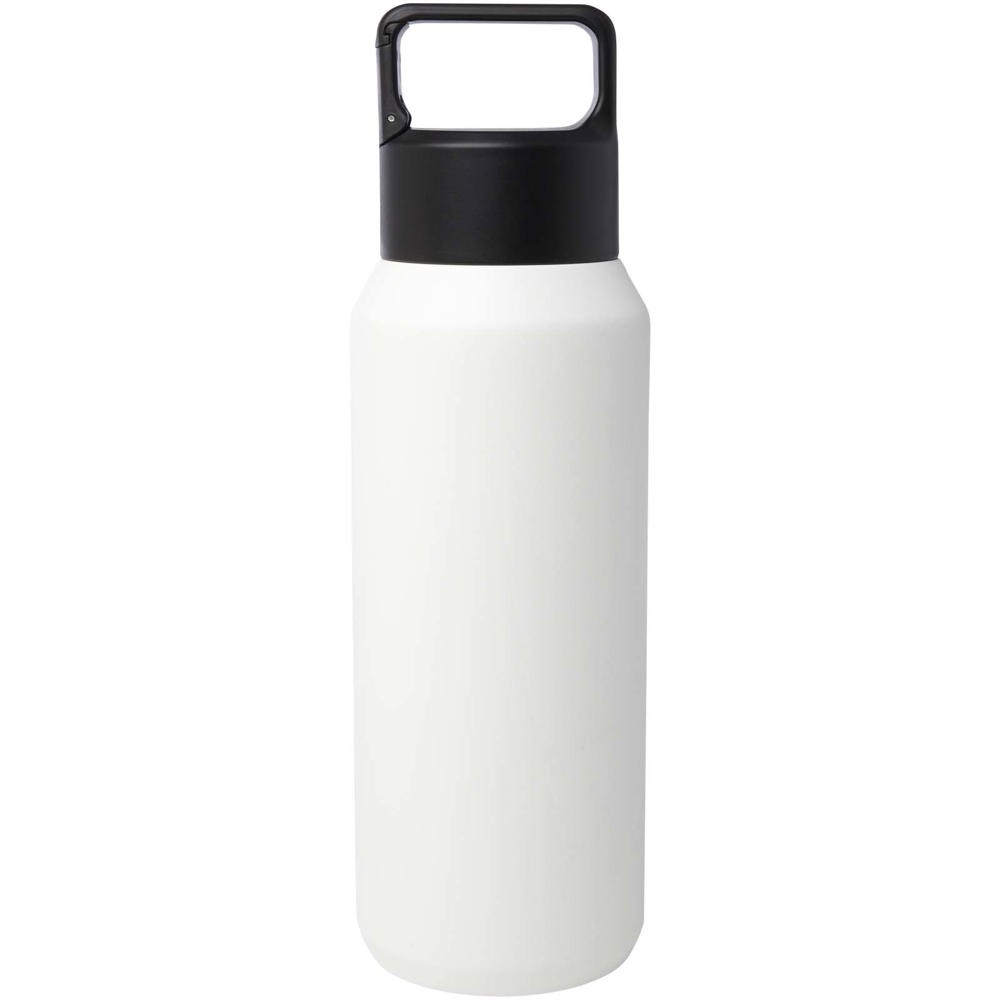 Astra 600 ml RCS-zertifizierte Kupfer-Vakuum Isolierflasche aus recyceltem Edelstahl (Kohlensäure geeignet) weiss