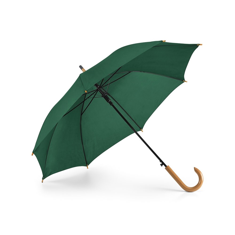 PATTI Parapluie en polyester 190T avec ouverture automatique Vert bouteille