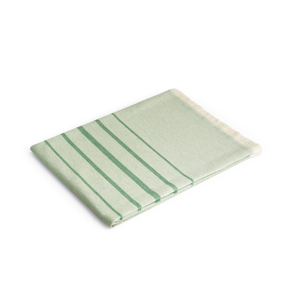 CAPLAN Multifunktionstuch (260 g/m²) aus Baumwolle (90%) und recycelter Baumwolle (10%) grün