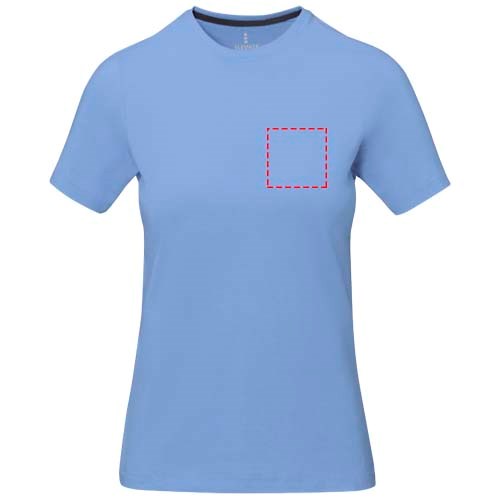 T-shirt manches courtes femme Nanaimo Bleu clair