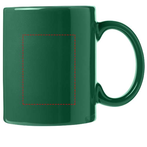 Mug céramique Santos 330ml vert