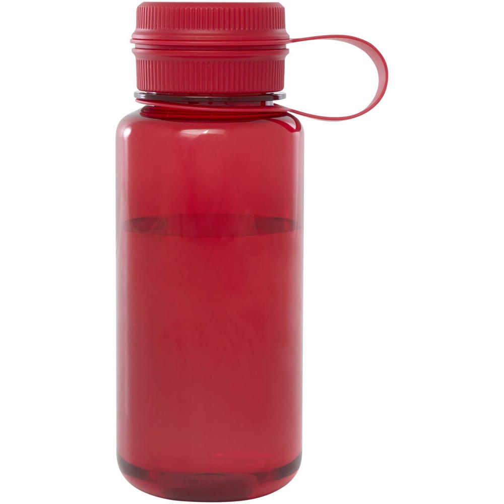 Bouteille sport Ryder de 900 ml en RPET certifié RCS avec couvercle multifonctions Rouge