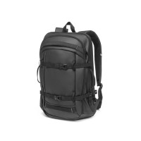 KAMPALA Sac à dos pour ordinateur portable en polyester recyclé haute densité 900D, avec revêtement imperméable et doublure en polyester recyclé 210D 17.3