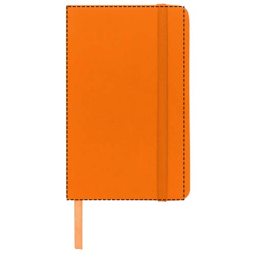 Carnet de notes A6 Spectrum à couverture rigide orange