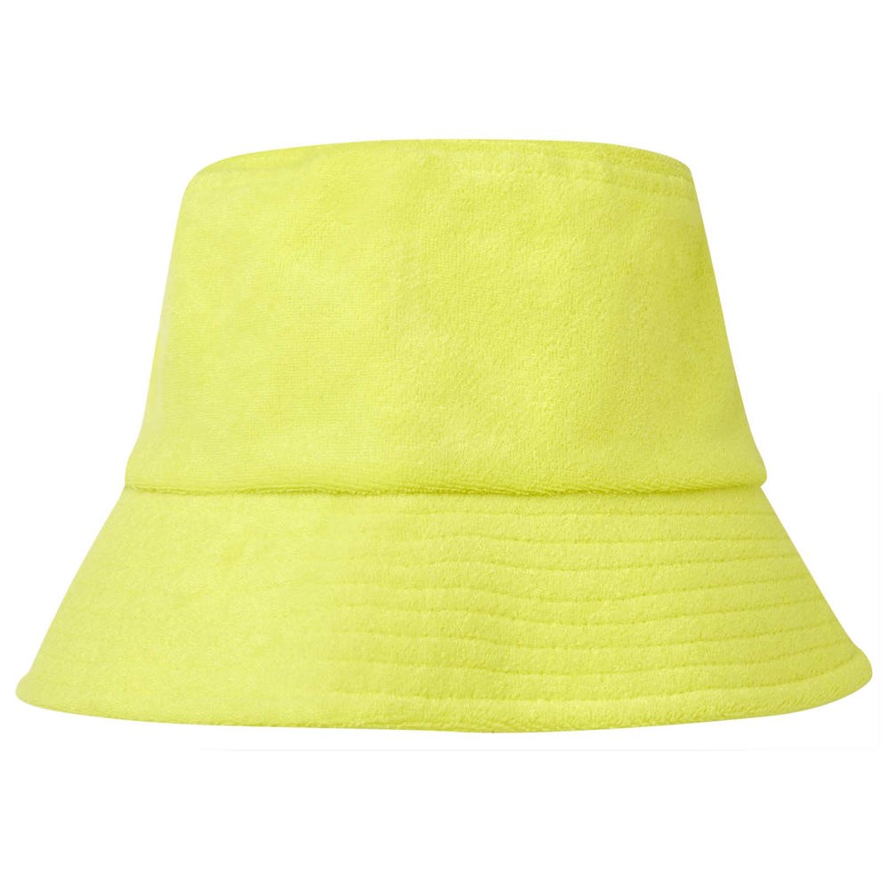Chapeau anti-UV Melo en tissu éponge recyclé GRS Citron vert