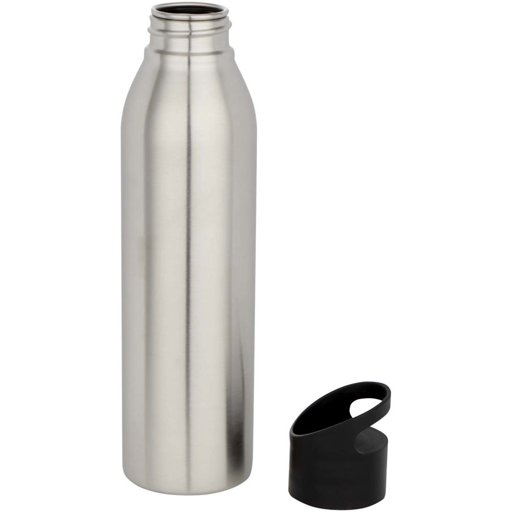 Sky 650 ml RCS-zertifizierte, einwandige Trinkflasche aus recyceltem Edelstahl edelstahl grau
