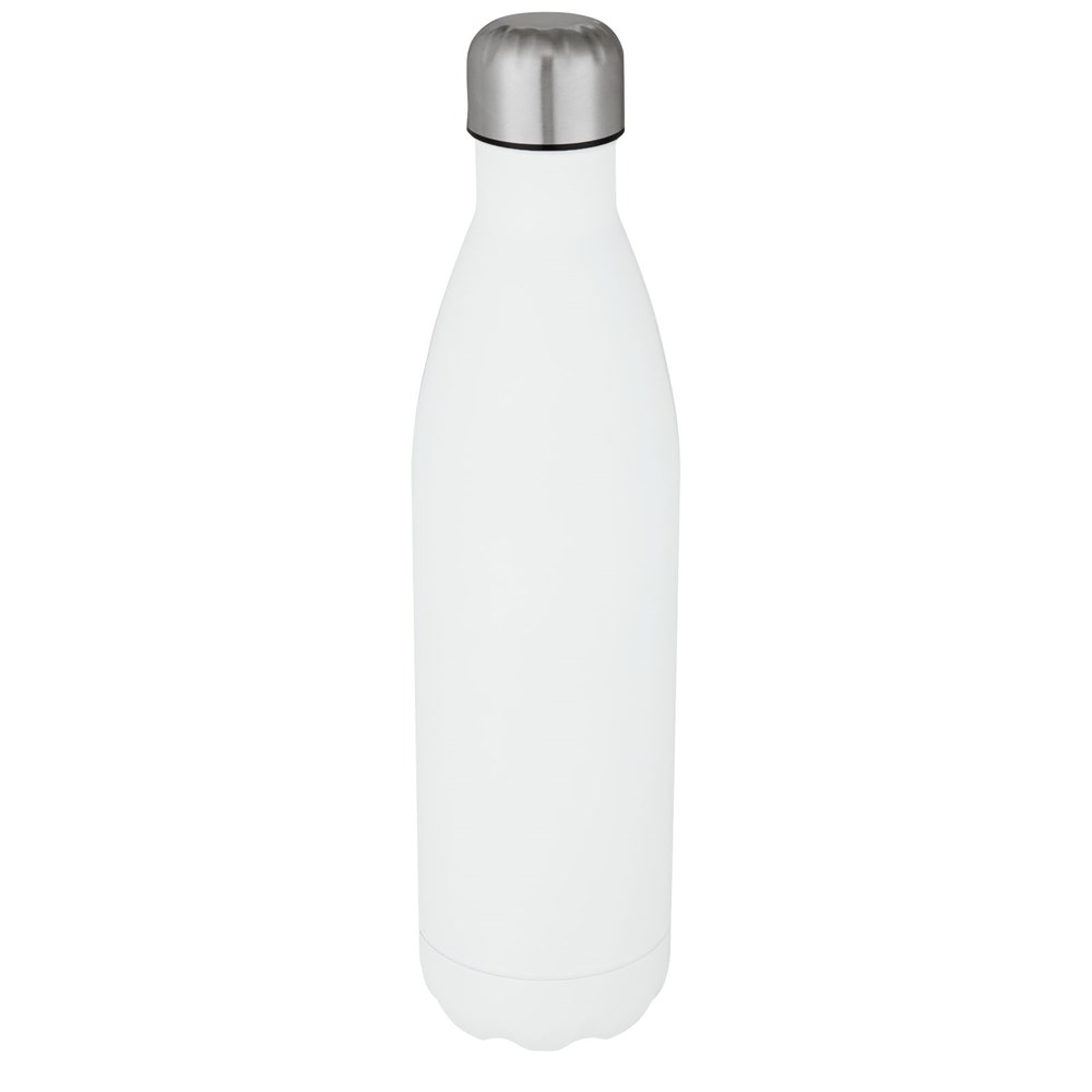 Bouteille Cove de 750 ml en acier inoxydable à isolation sous vide blanc