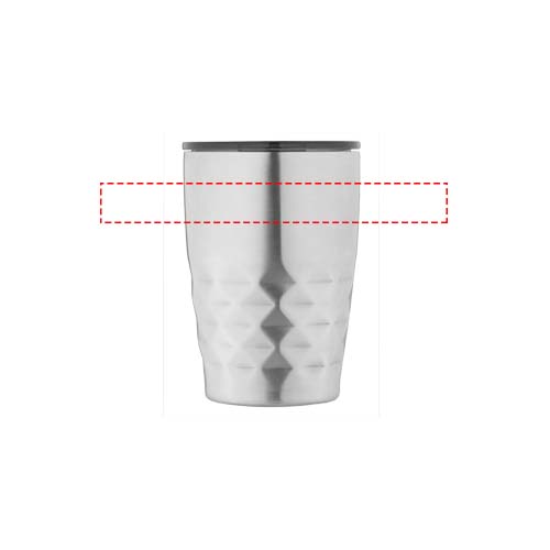 Mug Geo 350ml argent