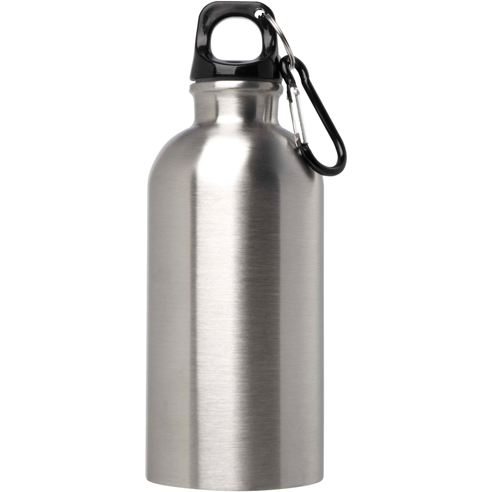 Trinkflasche 400 ml Trekking silber