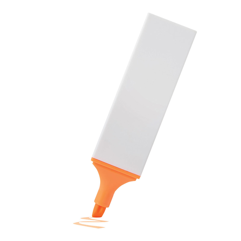 Marqueur de texte Classic orange