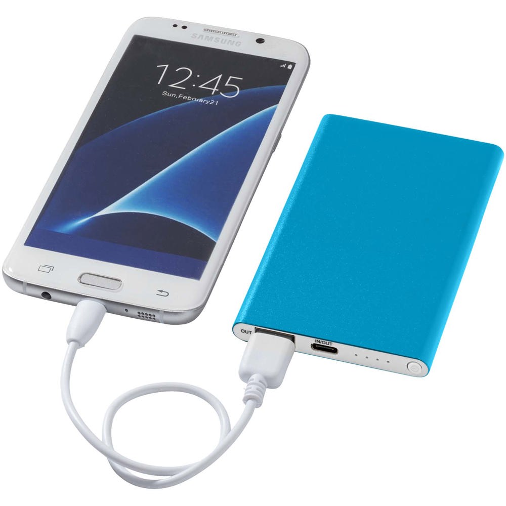 Pep 4000 mAh Powerbank hellblau