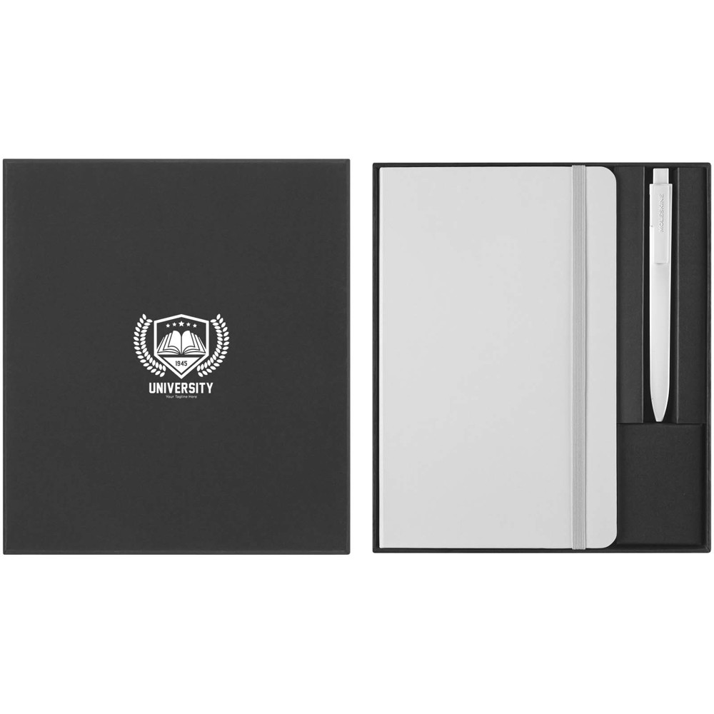 Coffret cadeau avec cahier A5 et stylo Moleskine