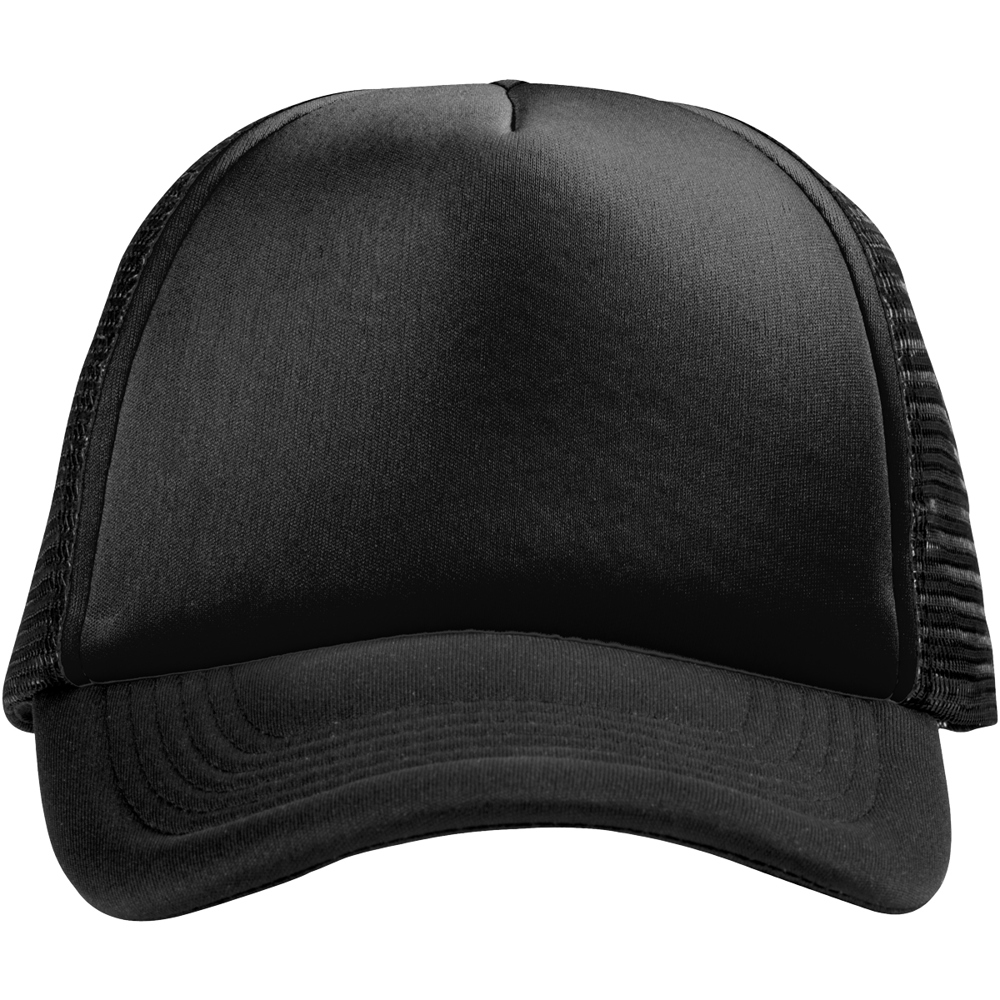 Baseballkappe Trucker schwarz/schwarz