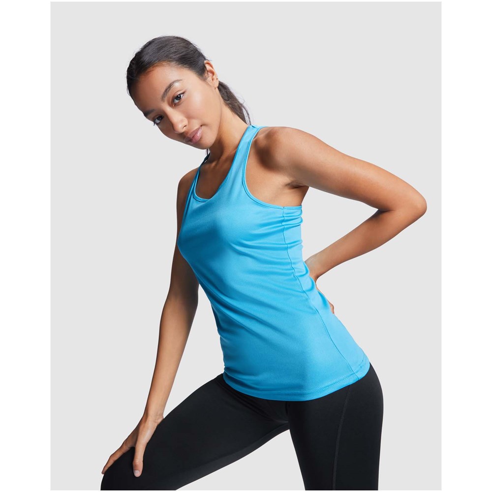 Schura Sport Top für Damen schwarz